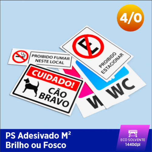 Ps Adesivado 4/0
