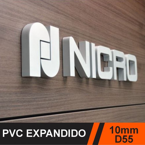 Pvc Expandido 10mm - Branco